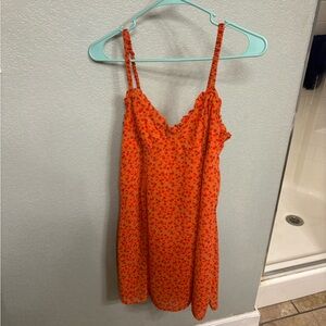 Wild fable floral red sundress